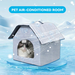 Nueva <span class=keywords><strong>casa</strong></span> <span class=keywords><strong>para</strong></span> <span class=keywords><strong>gatos</strong></span> y perros, <span class=keywords><strong>casa</strong></span> fresca de verano, <span class=keywords><strong>casa</strong></span> plegable <span class=keywords><strong>para</strong></span> <span class=keywords><strong>gatos</strong></span>, aire acondicionado, bolsa de hielo <span class=keywords><strong>casera</strong></span>, refrigeración, hielo <span class=keywords><strong>para</strong></span> mascotas - Product Image 2