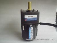 Tension 110V 220V 380V Puissance 25W 30W 40W 80mm Micro moteur à engrenages à courant alternatif constant Réglage du moteur à engrenages pour l'électronique grand public