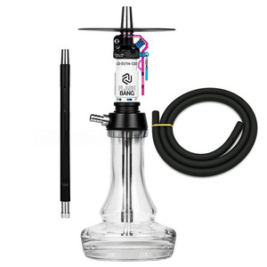 Moderna <span class=keywords><strong>Cachimba</strong></span> Metálica Estilo <span class=keywords><strong>Granada</strong></span> de Humo Rusa, Set de Regalo, <span class=keywords><strong>Cachimba</strong></span> de Acero Inoxidable de un Solo Tubo con Botella de Vidrio - Product Image 2