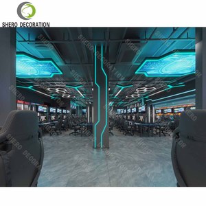Ensemble complet de meubles pour salle de jeux haut de gamme et solution d'éclairage ARGB programmable sur mesure - Product Image 3