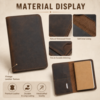 Carnet de notes en cuir vieilli personnalisé en gros avec couverture, journal rechargeable, porte-cartes, 100 feuilles, logo personnalisé, pour entreprises