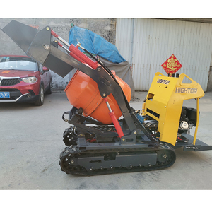 Mini Mezcladora de Cemento y <span class=keywords><strong>Hormigón</strong></span> con Orugas, Mezcladora de Mortero, Volquete con Orugas, <span class=keywords><strong>Precio</strong></span> de Fábrica - Product Image 6
