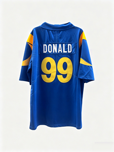 Cuciture di Alta Qualità Personalizzabili # 99 DONALD # 5 DONALD # 95 GARRETT # 9 STAFFORD # Maglia da Football Americano NACUA 12 - Product Image 2