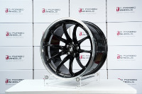 Nouvelles jantes en alliage d'aluminium forgé 5x114.3 (R18/R19/R20/R21/R22/R24) ET22/23 Design concave Argent Adaptation universelle 10 ans