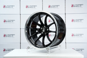 Jantes forgées 5x114.3 en alliage d'aluminium (R18/R19/R20/R21/R22/R24) 5x114.3 ET22/23 Design concave Surface argentée - Product Image 4