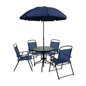 Outdoor <strong>Furniture</strong> <strong>6</strong> <strong>Piece</strong> Patio <strong>Garden</strong> <strong>Set</strong> with Dining Table - Product Image 5
