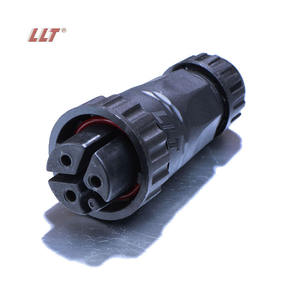 Connecteur LLT IP68 M22 2 3 4 Pin Waterproof Wire Circular Big Current Circular 3 Cores Solder Socket IP67 Connectors - Product Image 3