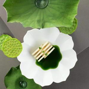 Vaisselle de <span class=keywords><strong>camping</strong></span> en céramique personnalisée, artisanat de pointe, nouveau style chinois, bols à salade et assiettes à soupe durables - Product Image 4