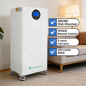 Estación de Energía Lifepo4 de Grado A con 8000 Ciclos, 10000w 30kwh, Batería de Litio 48v 560ah, Sistema de Batería Solar Doméstico Todo en Uno - Product Image 4