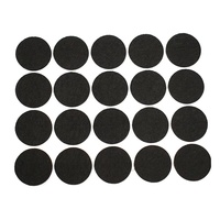 Fabricant de tapis protecteurs ronds personnalisables en caoutchouc de silicone protecteurs de pieds en feutre pour table chaise service de coupe inclus