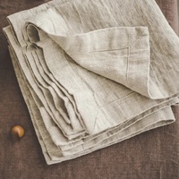 Serviettes en tissu de lin serviettes de mariage linge de table et de cuisine