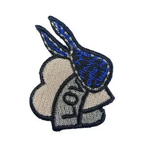 High Quality Twill Fabric Emboridery Patches Motif Applique Patch