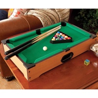 Mini piscine et table de billard jouet pour enfants jeu de table de billard en bois jouets pour enfants jeu interactif familial de table classique
