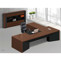 Meilleures tables et bureaux de direction de luxe pour le bureau, en bois massif, table de réception, organisateur de bureau pour PDG, bureau de direction à vendre