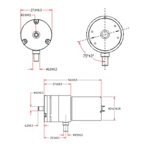 <span class=keywords><strong>Mini</strong></span> Bomba Elétrica de Circulação de Ar com Design Robusto para Dispositivo de Terapia de Pressão de Ar - Product Image 6