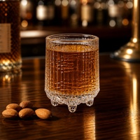 Verre à shot transparent de 47 ml - Verre texturé blanc de haute qualité pour spiritueux, idéal pour restaurants, hôtels, bars, usage domestique et vente en gros