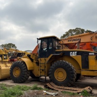 Gebrauchter CAT 980G Radlader mit Starkem Originalmotor und Großer Schaufelkonfiguration, Geeignet für Steinbruch-Beladung