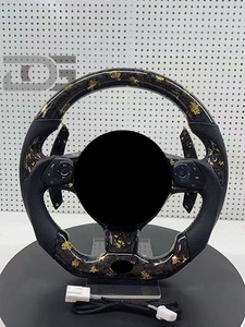 Volante de Fibra de Carbono Modificado para <span class=keywords><strong>Subaru</strong></span> <span class=keywords><strong>WRX</strong></span> <span class=keywords><strong>STI</strong></span> Forester XV Crosstrek <span class=keywords><strong>Impreza</strong></span> Legacy Outback Ascent, Accesorios Interiores - Product Image 3