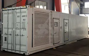 Дизельный генератор Mitsubishi 2000 кВА без одежды в контейнере