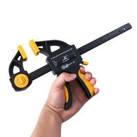 Woodworking Bar penjepit cepat, alat tangan pertukangan DIY kayu klip Ratchet