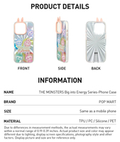 POP MART magasin officiel les monstres Big Into Energy Series étui de téléphone portable pour iPhone 16 Pro iPhone 16 Pro Max jouets LABUBU