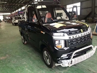Mini camionnette électrique chinoise, véhicule utilitaire électrique à 4 roues, faible vitesse, 72V 1500W, autonomie de 500 km, vitesse de 60 km/h, pour adultes et personnes âgées
