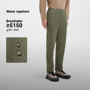 P-Series PELLIOT Climbing leggero idrorepellente con <span class=keywords><strong>pantaloni</strong></span> in pile foderati per escursioni invernali da esterno Soft Shell - Product Image 3