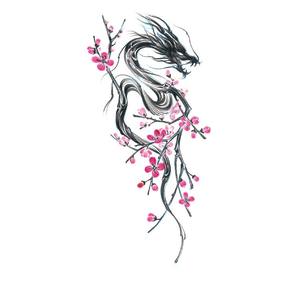 Venta al por mayor <span class=keywords><strong>de</strong></span> pegatinas <span class=keywords><strong>de</strong></span> tatuaje personalizado impermeable medio <span class=keywords><strong>brazo</strong></span> hombres mujeres Color blanco y negro flor tatuaje pegatinas <span class=keywords><strong>de</strong></span> transferencia <span class=keywords><strong>de</strong></span> agua - Product Image 6