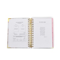 Carnet de notes personnalisé à spirale, couverture rigide, pour impression et reliure de catalogues, journal quotidien, agenda, idéal pour un cadeau