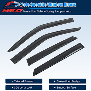 Déflecteurs de vitres pour Chevrolet Blazer 19-26, pare-pluie et pare-soleil, à coller - Product Image 2