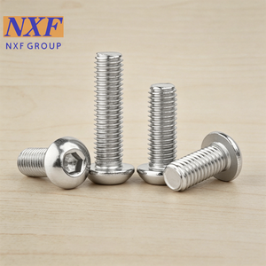 NXF UNS S316/DIN1.4401/AISI 316/0Cr17Ni12Mo2 M2-M30等级8-12.9直径M3-20盘头内六角螺栓 - Product Image 1