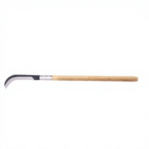 SONO C1804 Faucille traditionnelle en acier au carbone avec manche en bois pour outils de jardin, conception manuelle durable - Product Image 1