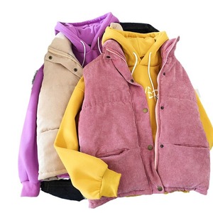 Femmes transfrontalier automne hiver épaissi gilet tout match vêtements d'extérieur décontractés avec <span class=keywords><strong>grande</strong></span> <span class=keywords><strong>taille</strong></span> <span class=keywords><strong>sans</strong></span> <span class=keywords><strong>manches</strong></span> veste mode gilet - Product Image 5