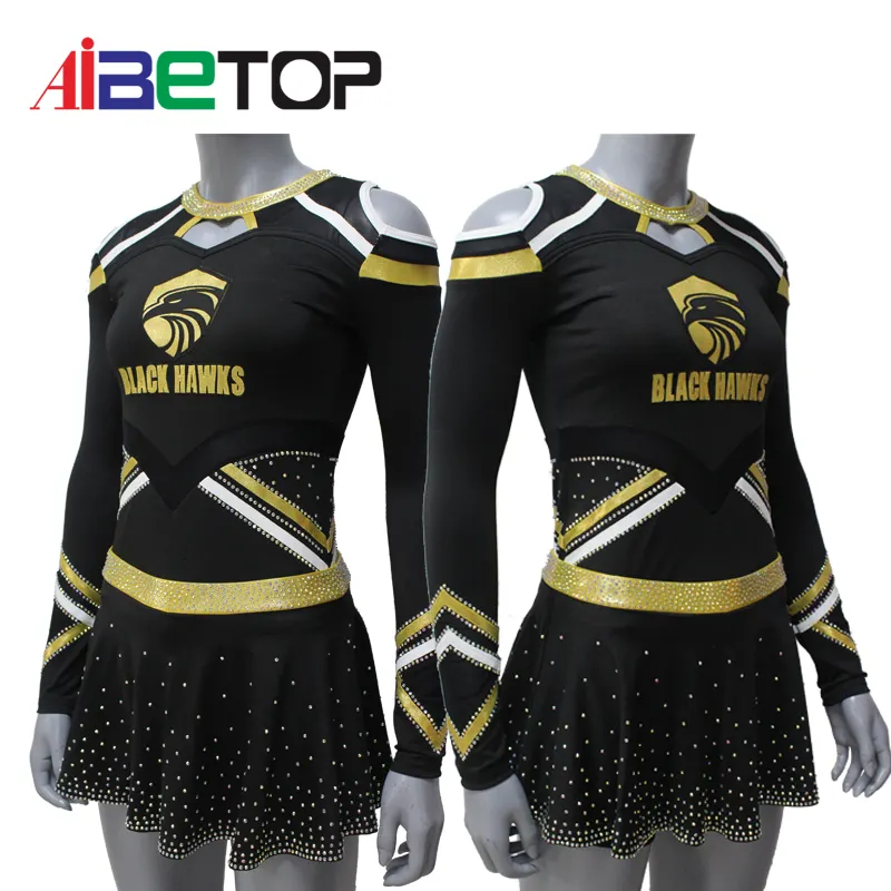 Custom Design You Own Dance Kostuums Cheerleader Rokken Jurk Hoge Kwaliteit Cheer Kleding Dans Podium Uniformen