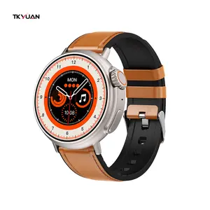 TKYUAN-ساعة ذكية, ساعة ذكية 2023 درجة عالية الجودة S9 الترا IP67 مقاومة للماء شاشة IPS BT مكالمة Reloj ذكية NFC ساعة ذكية للرجال والنساء