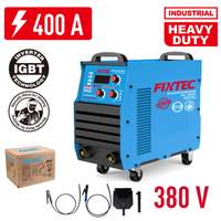 FIXTEC Soudeuse à Arc Manuelle Portable 110V/220V Multi-processus IGBT Inverter 140A/160A, Machine à Souder MMA Inverter