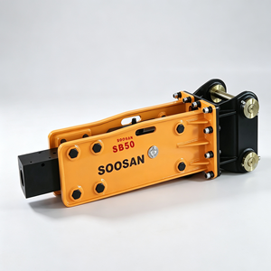 Martillo Hidráulico Silencioso SOOSAN SB50 Tipo Superior para Excavadora, Construcción, Demolición, Rompedor de Rocas, Nuevo - Product Image 1