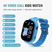 Montre de téléphone portable étudiant pour enfants Gps 4G caméra batterie Rechargeable lampe de poche apprentissage jeux amusants éducatifs Smartwatch