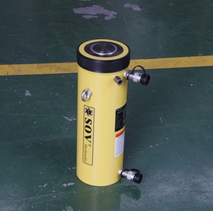 Vérin hydraulique Enerpac RR-10013 à double effet, 95T, course longue 330MM, à rappel par ressort, pour pousser et soulever (8-10 ans de service) - Product Image 3