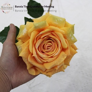 Pintura al Óleo de Seda de Alta Calidad con Simulación de Monet, Rosa Grande, Decoración Vintage Europea para Floristería, Atrezzo de Fotografía, Sala de Estar - Product Image 3