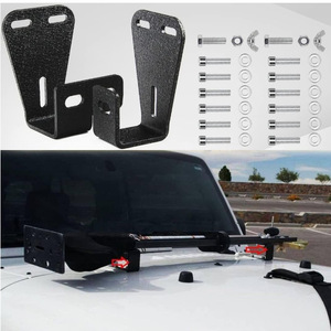 Soporte de montaje para capó JK de acero para instalación de portaequipajes en Jeep - Product Image 4