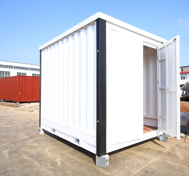 Contenedor de almacenamiento plegable para casa o garaje, contenedor de metal portátil, prefabricado, 9 pies, 16 pies, 19 pies
