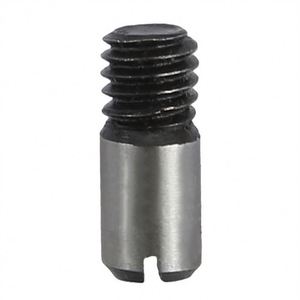 GB878 M3-M20 Goupilles cylindriques fendues en acier inoxydable trempé, filetage externe, plaqué argent, partiellement filetées - Product Image 2