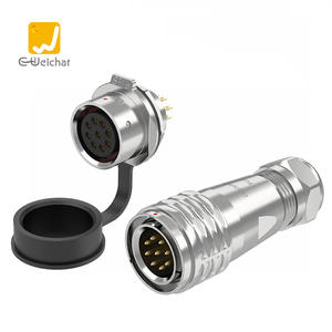 E-Weichat SF16 Тип задняя гайка гнездо водонепроницаемый Промышленный разъем 2/3/4/5/7/9 Pin силовой авиационный штекер - Product Image 1