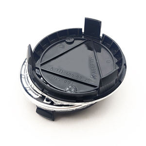 <span class=keywords><strong>Tapacubos</strong></span> giratorios electrochapados de ABS de 75 mm para coches <span class=keywords><strong>Mercedes</strong></span>-<span class=keywords><strong>Benz</strong></span> - Ajuste universal - Product Image 5