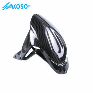 Akoso twill 100% 3K แผ่นกันโคลนด้านหน้าคาร์บอนไฟเบอร์อุปกรณ์เสริมสำหรับ MV Agusta brutale <span class=keywords><strong>800</strong></span> <span class=keywords><strong>RR</strong></span> - Product Image 3