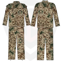 Double Safe Flecktarn Camouflage allemand Uniforme Costume acu Uniforme Tactique Vêtements Uniforme Tactico