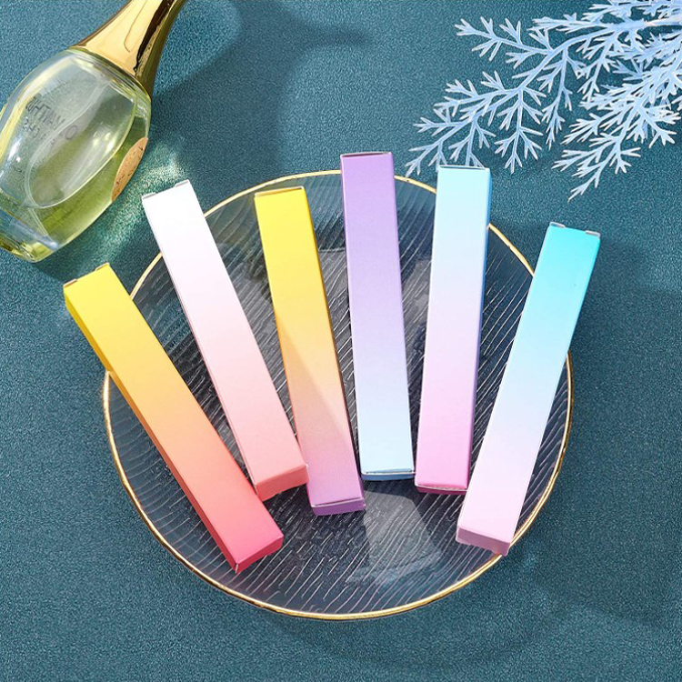 Silver White Empty Lip Gloss Boxes Rectangle Lipstick Perfume Essential Oil Spray Bottle Packaging Boxes