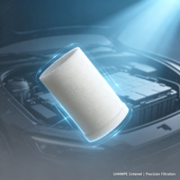 Filtre poreux ventilé en UHMWPE fritté OEM pour fût chimique, filtre de conteneur auto-scellant activé par l'eau et anti-fuite