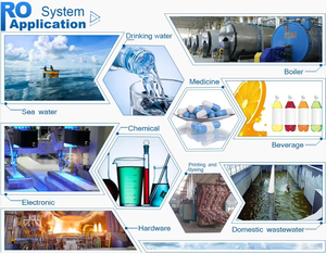 Équipement de traitement de l'eau 1000 l/h / Machine de purification d'eau potable 500 l/h Système complet Wtro-1000 Haute productivité - Product Image 3